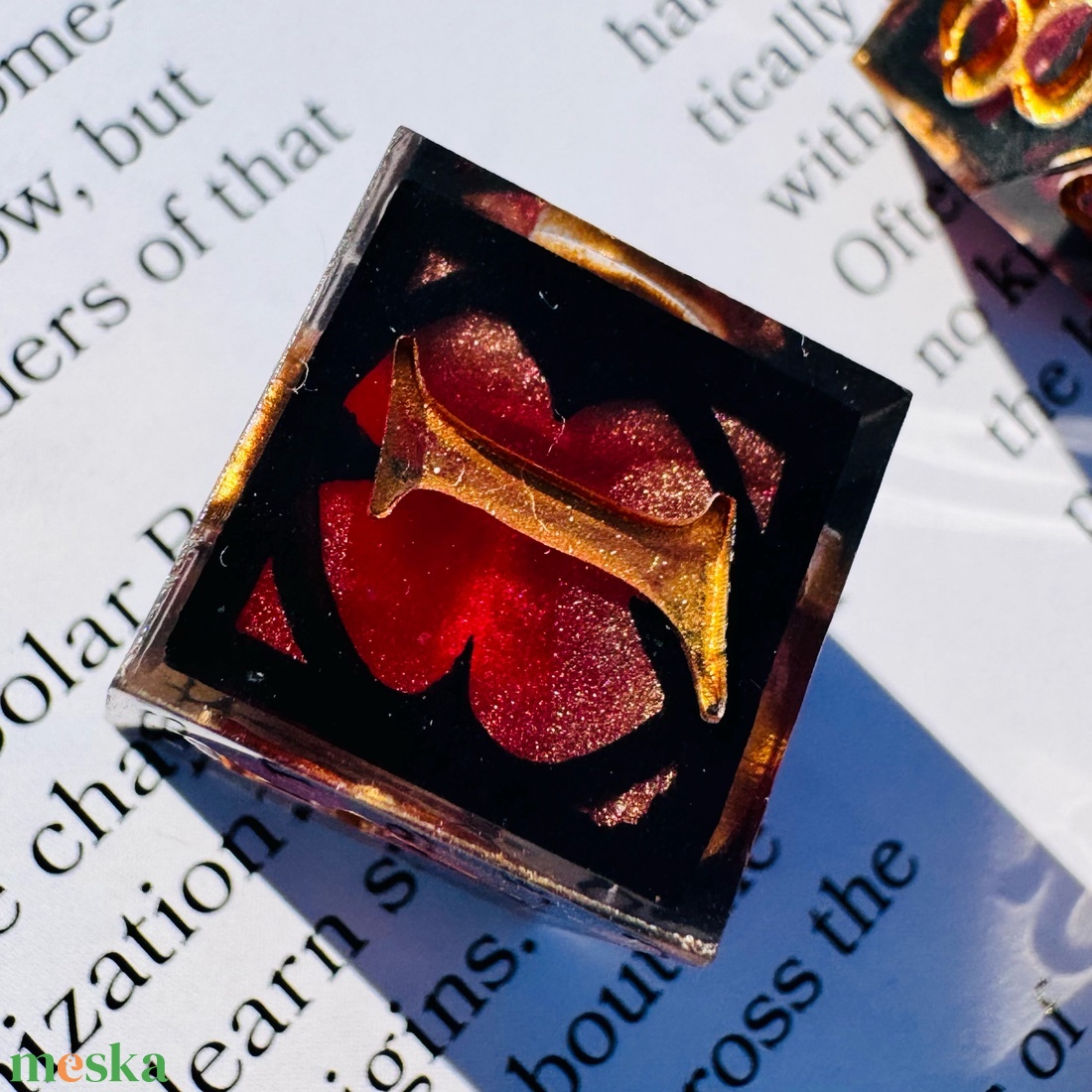 [Cathedral II.] - 7 darabos kocka készlet  - játék & sport - táblajáték és kártyajáték - társasjátékok - Meska.hu