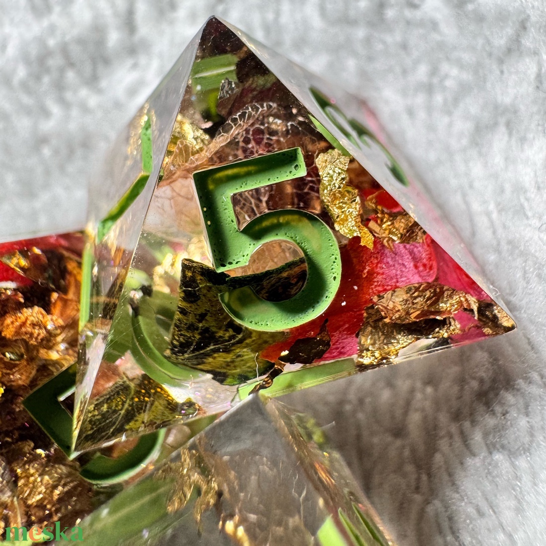 [Druidcraft] - 7 darabos kocka készlet  - játék & sport - táblajáték és kártyajáték - társasjátékok - Meska.hu