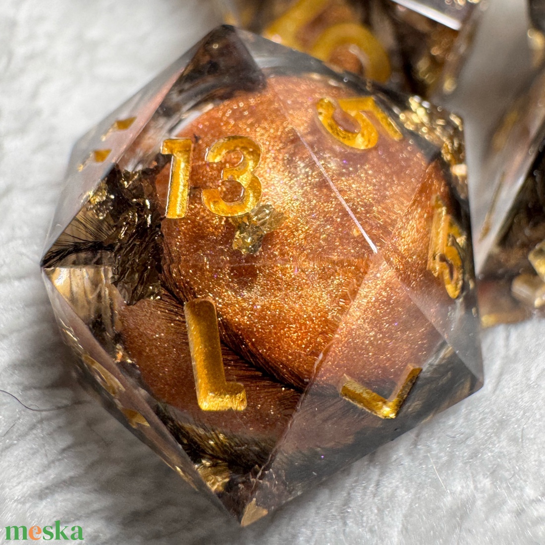 [Divine Blood] - 7 darabos liquid core kocka készlet  - játék & sport - táblajáték és kártyajáték - társasjátékok - Meska.hu