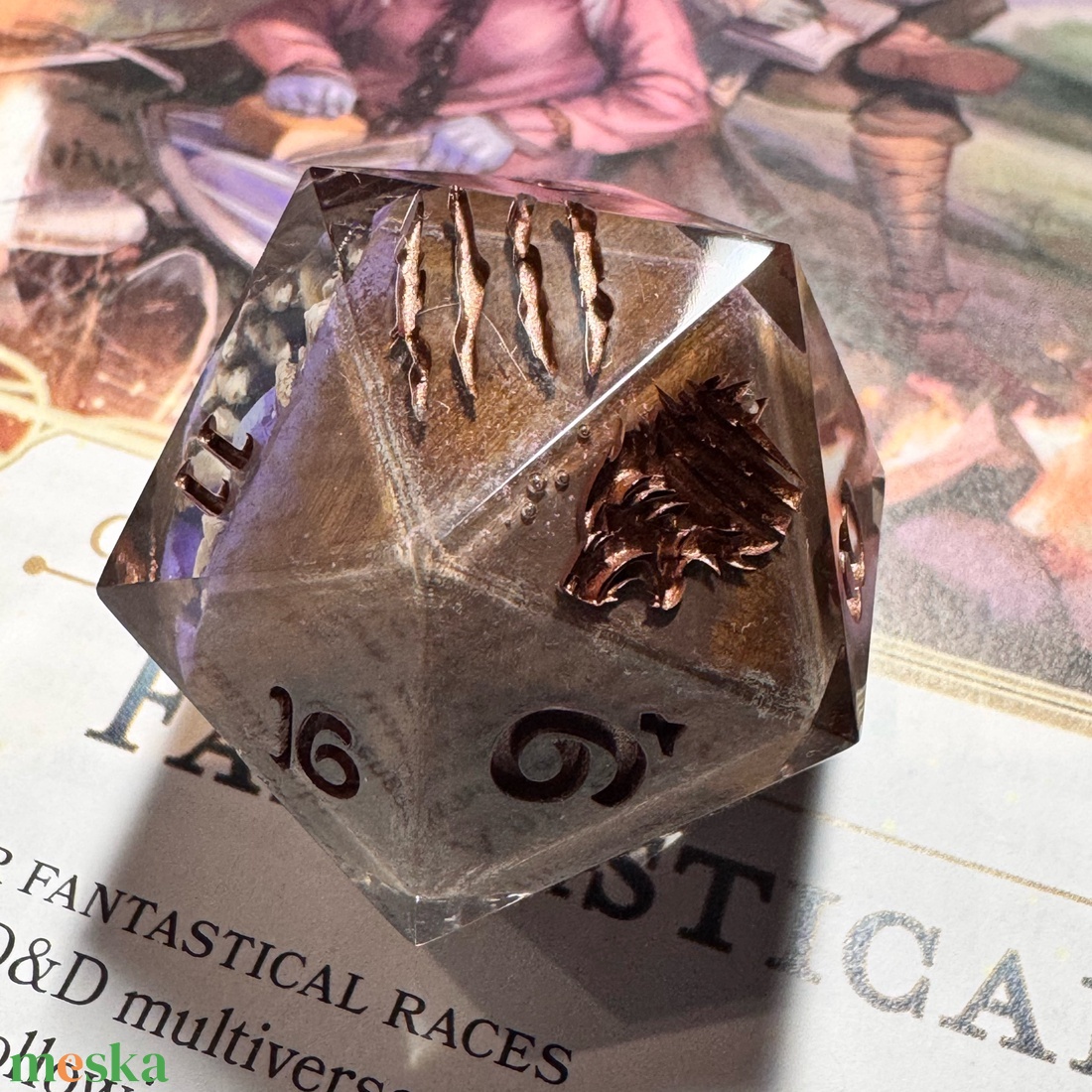 �Ez nem mimic - 35mm dioráma d20 - játék & sport - táblajáték és kártyajáték - társasjátékok - dobókocka - Meska.hu