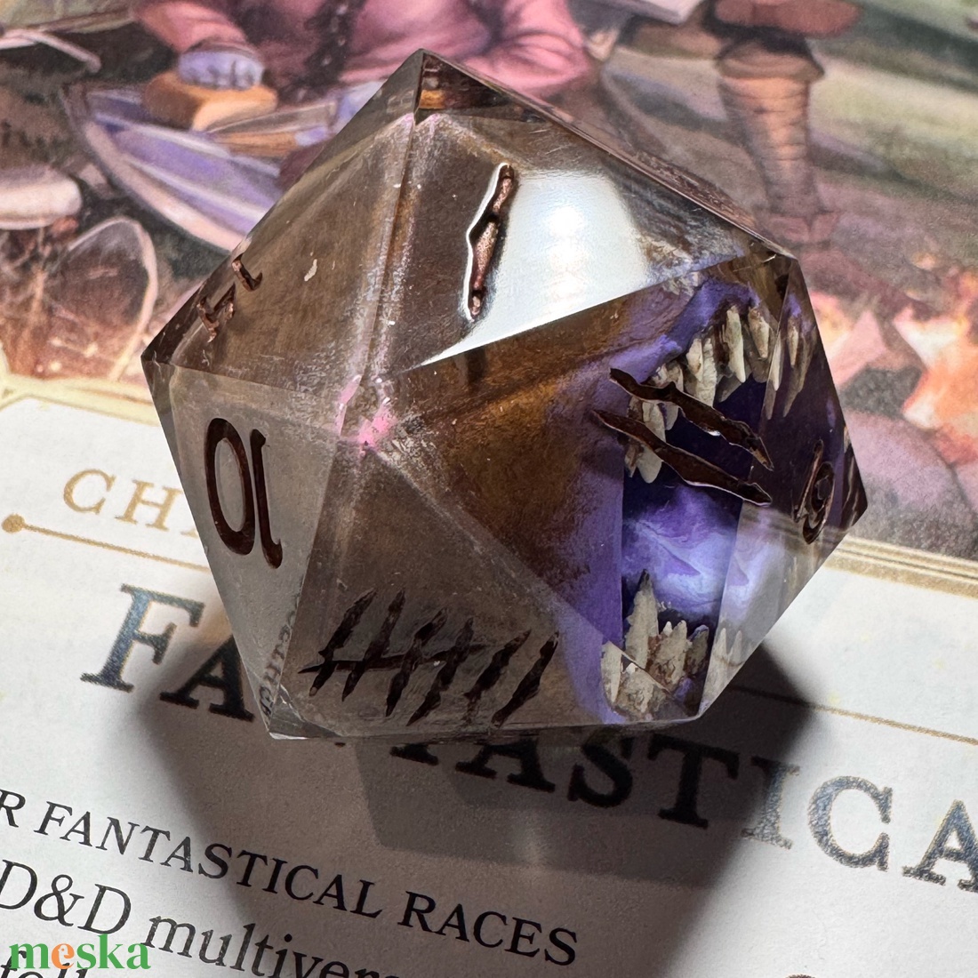 �Ez nem mimic - 35mm dioráma d20 - játék & sport - táblajáték és kártyajáték - társasjátékok - dobókocka - Meska.hu