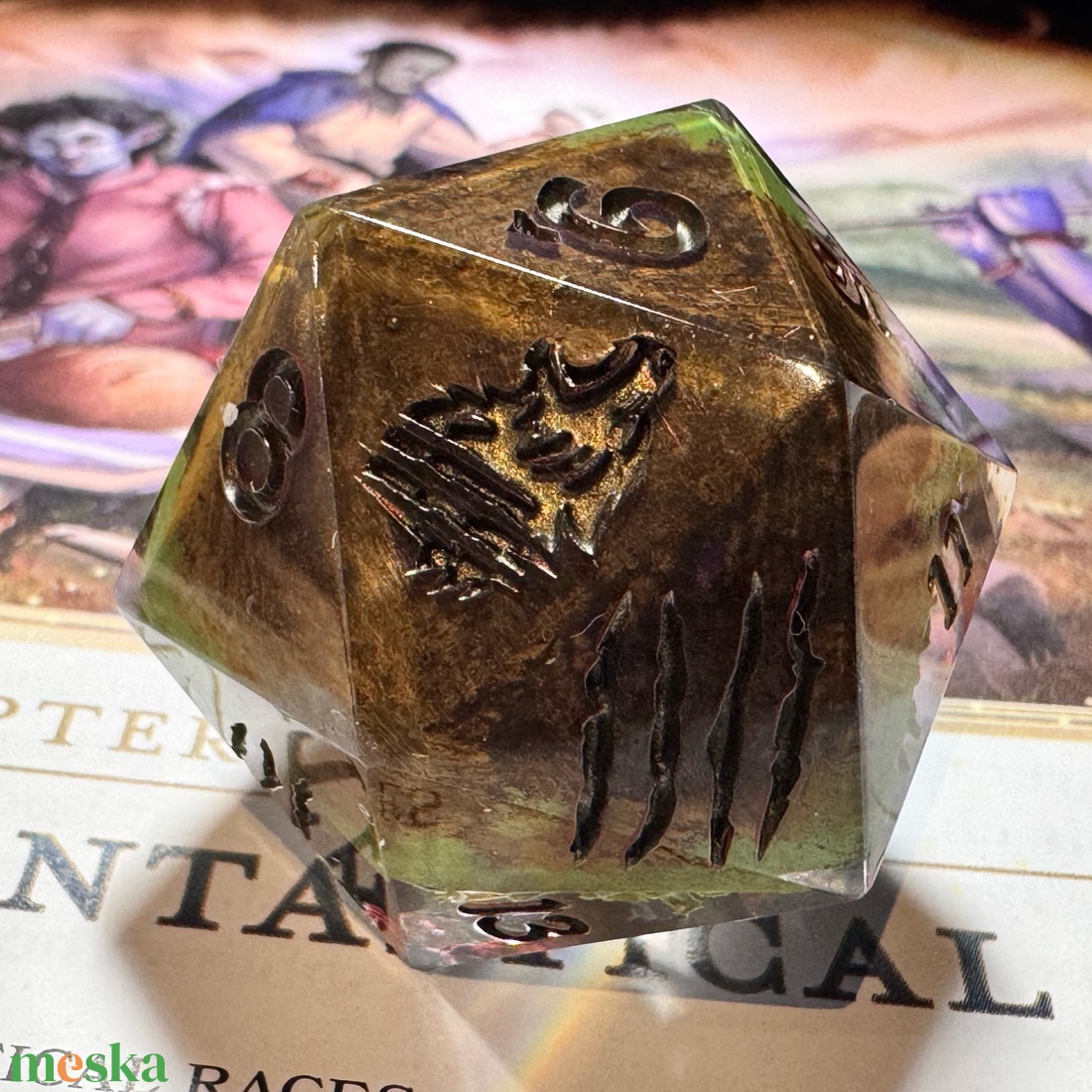 �To Valhalla - 35mm dioráma d20 - játék & sport - táblajáték és kártyajáték - társasjátékok - dobókocka - Meska.hu