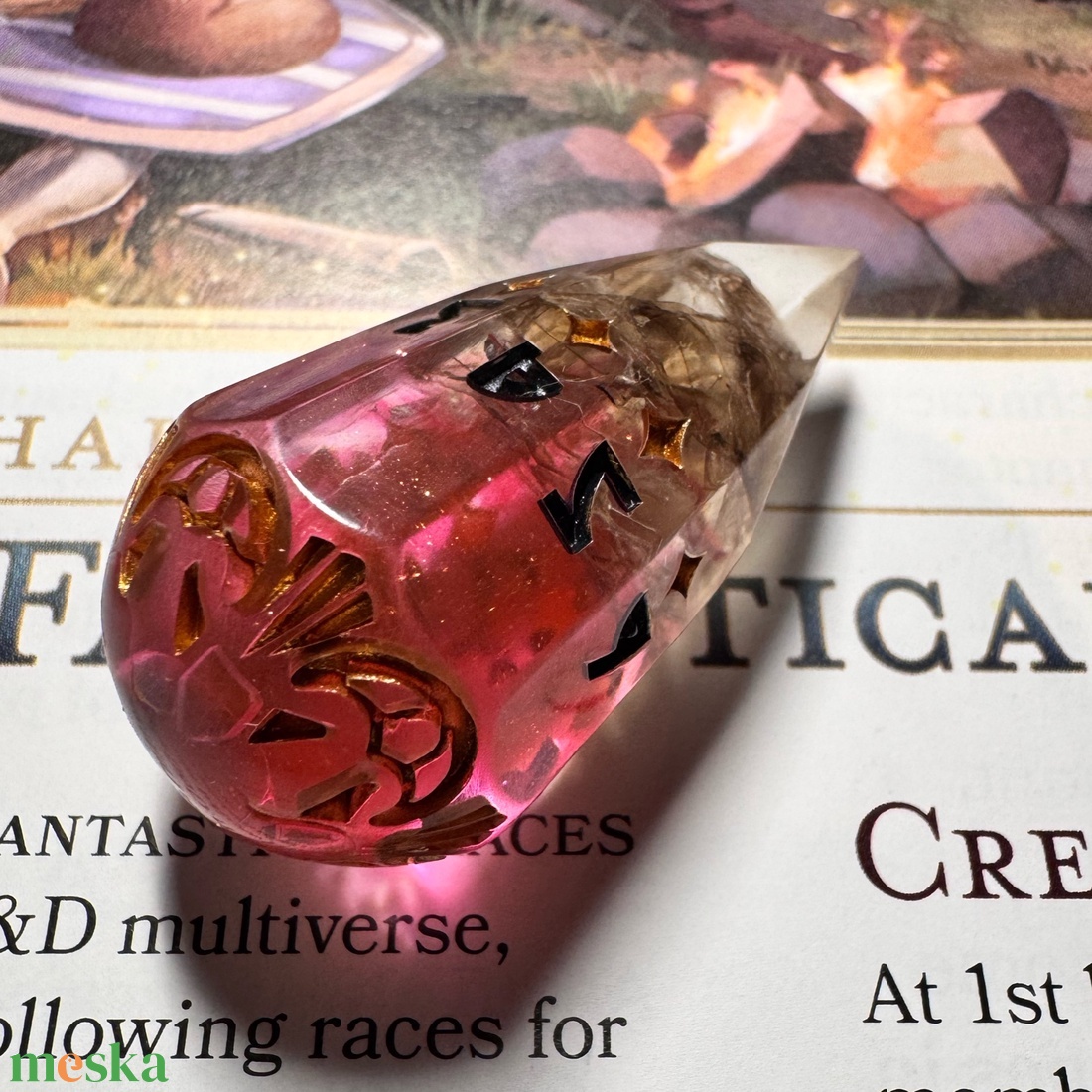 [Dragon Shard] - Single D10 - játék & sport - táblajáték és kártyajáték - társasjátékok - dobókocka - Meska.hu