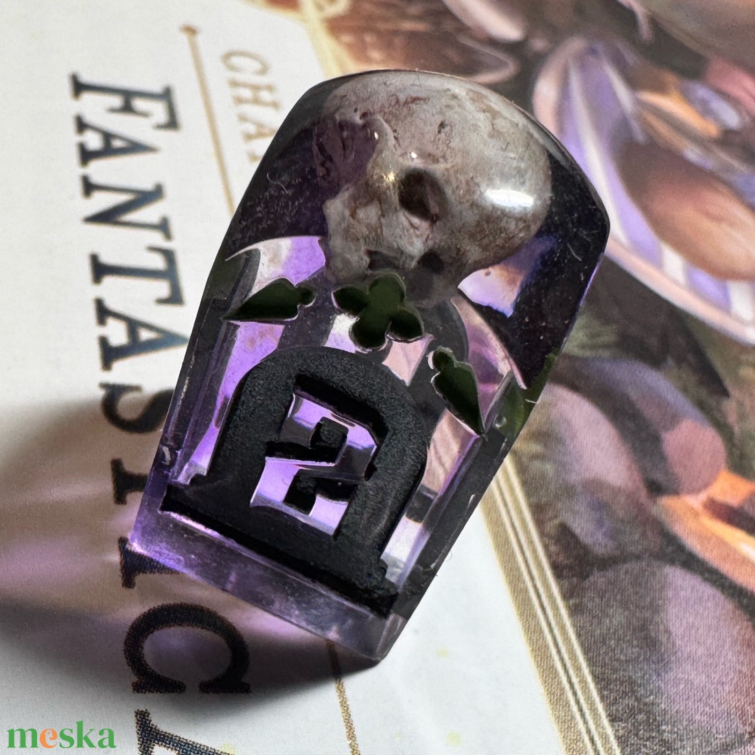 [Necro Bane] - Single D4 - játék & sport - táblajáték és kártyajáték - társasjátékok - dobókocka - Meska.hu