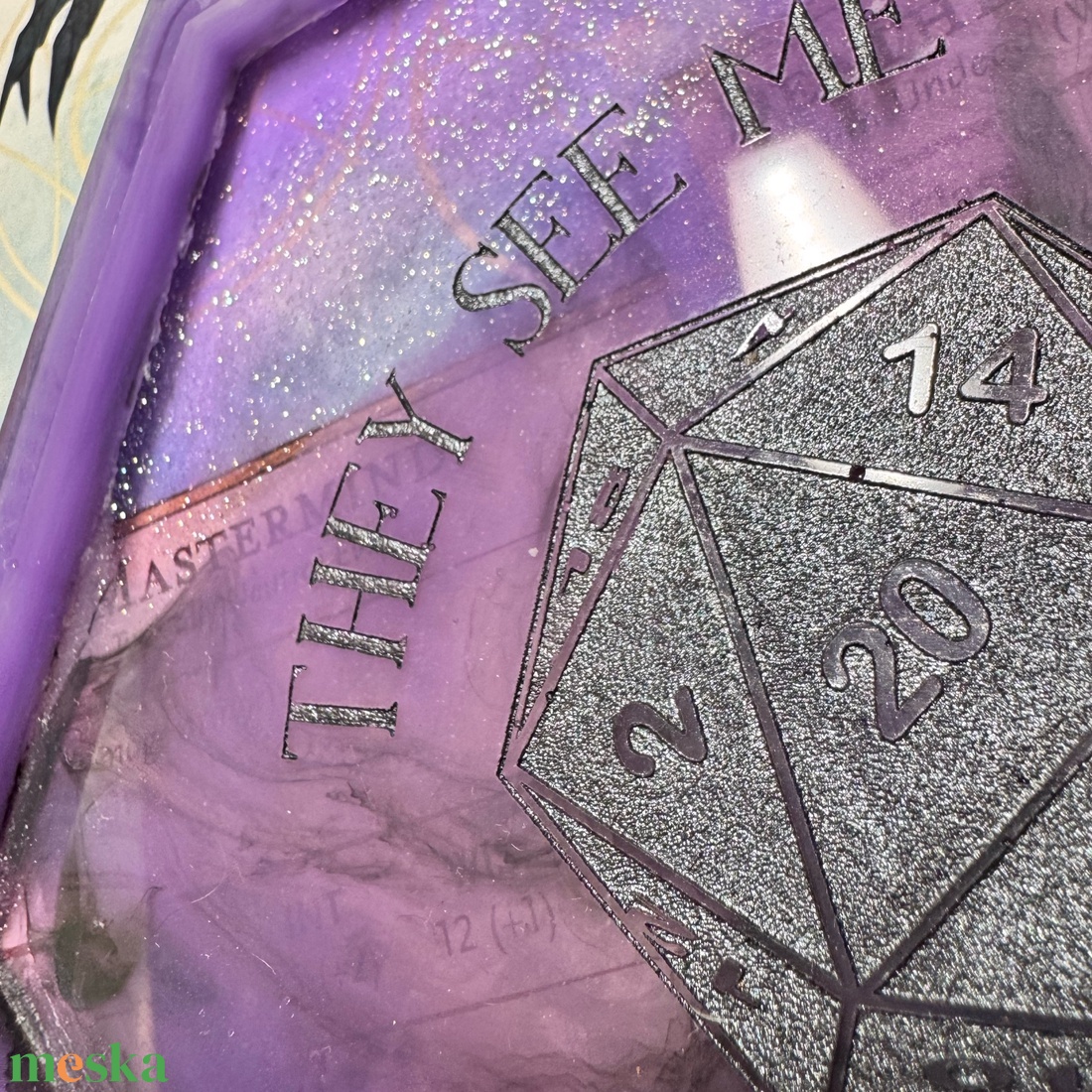 [Purple Panic] - Dobótálca - otthon & életmód - dekoráció - asztal és polc dekoráció - asztaldísz - Meska.hu