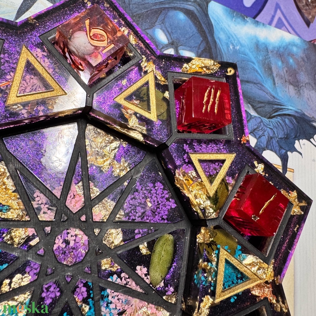 [Floris Arcana] - Spell tracker - Dobótálca - otthon & életmód - dekoráció - asztal és polc dekoráció - asztaldísz - Meska.hu