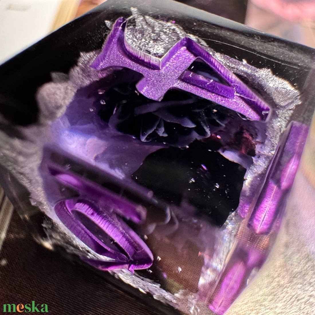 [Voidbloom] - 7 darabos kocka készlet  - játék & sport - táblajáték és kártyajáték - társasjátékok - dobókocka - Meska.hu