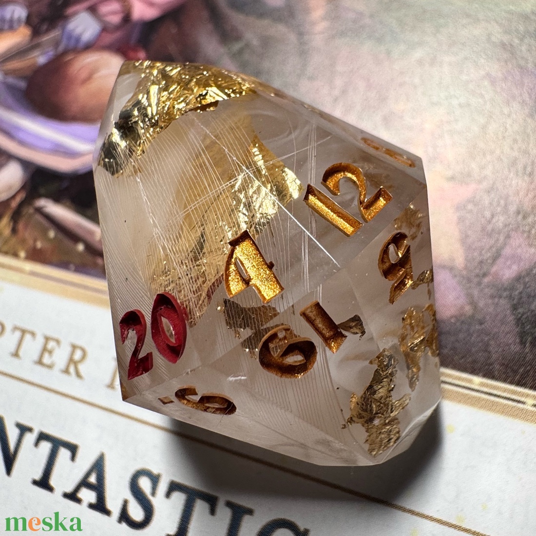 [Blessed Hunter] - Crystal d20  - játék & sport - táblajáték és kártyajáték - társasjátékok - dobókocka - Meska.hu