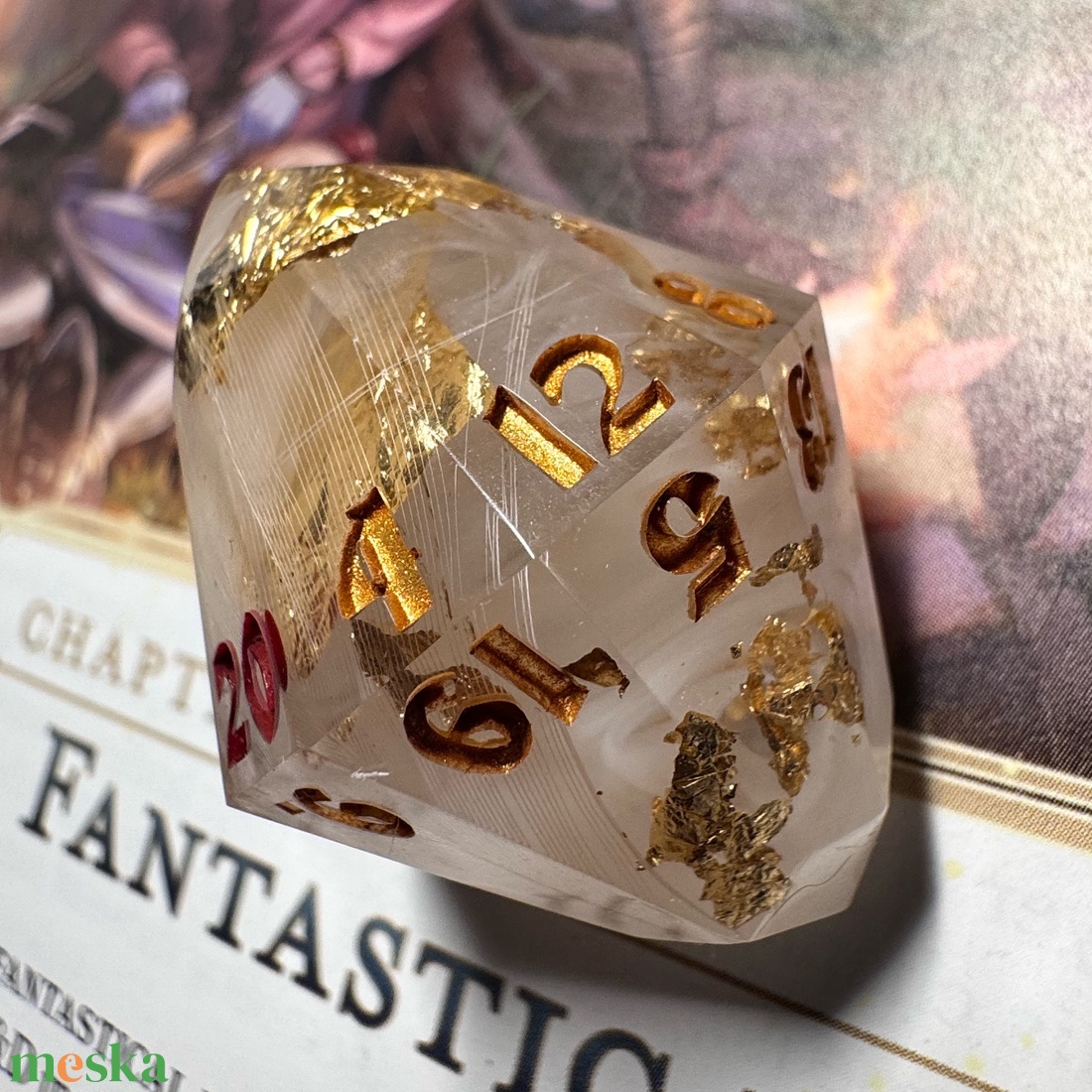 [Blessed Hunter] - Crystal d20  - játék & sport - táblajáték és kártyajáték - társasjátékok - dobókocka - Meska.hu