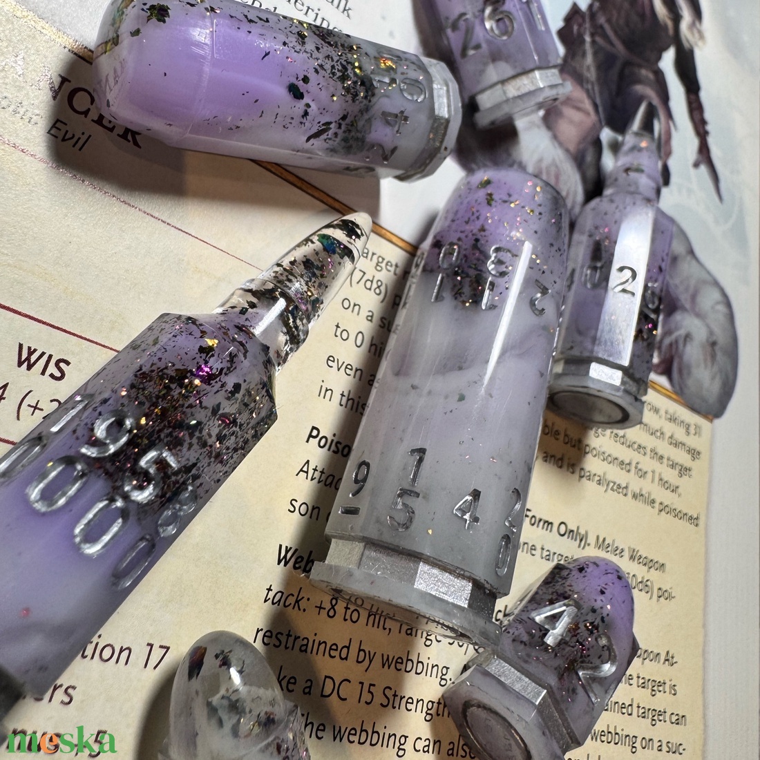 [Spellshot]  - �töltény kocka készlet  - játék & sport - táblajáték és kártyajáték - társasjátékok - dobókocka - Meska.hu