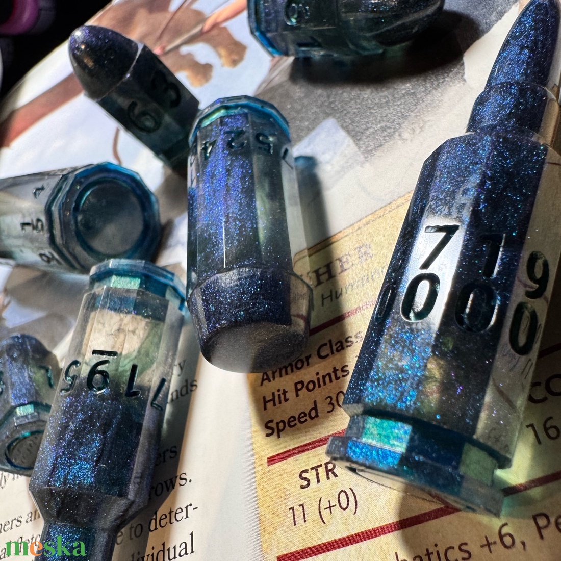 [War-locked]  - �töltény kocka készlet  - játék & sport - táblajáték és kártyajáték - társasjátékok - dobókocka - Meska.hu