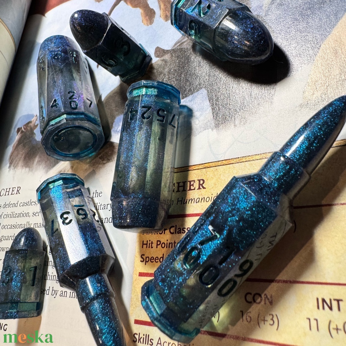 [War-locked]  - �töltény kocka készlet  - játék & sport - táblajáték és kártyajáték - társasjátékok - dobókocka - Meska.hu