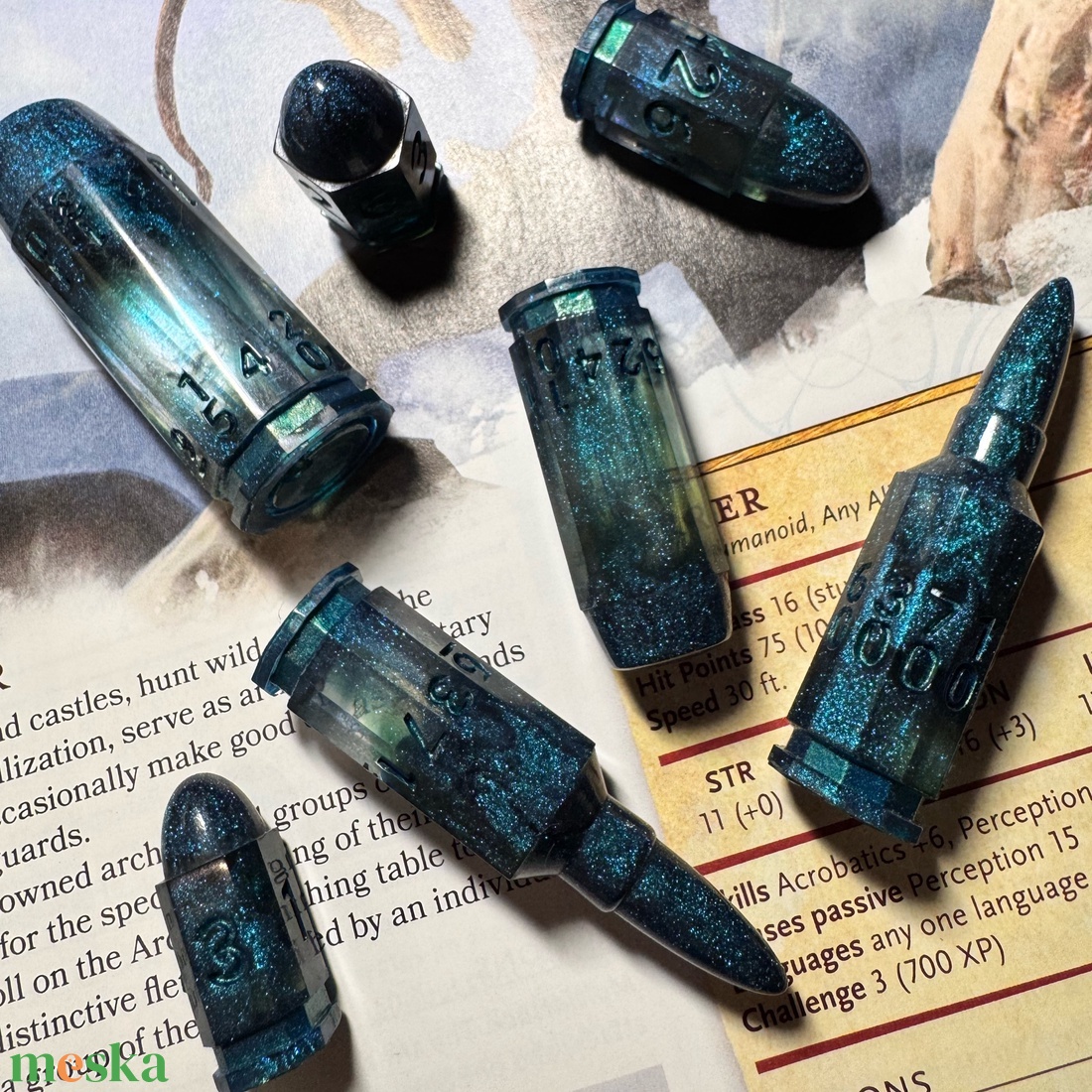 [War-locked]  - �töltény kocka készlet  - játék & sport - táblajáték és kártyajáték - társasjátékok - dobókocka - Meska.hu