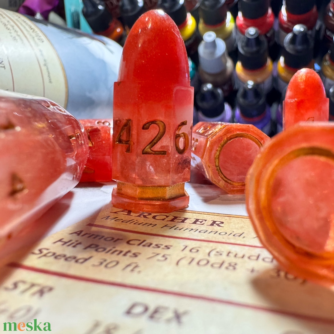 [Rage]  - �töltény kocka készlet  - játék & sport - táblajáték és kártyajáték - társasjátékok - dobókocka - Meska.hu