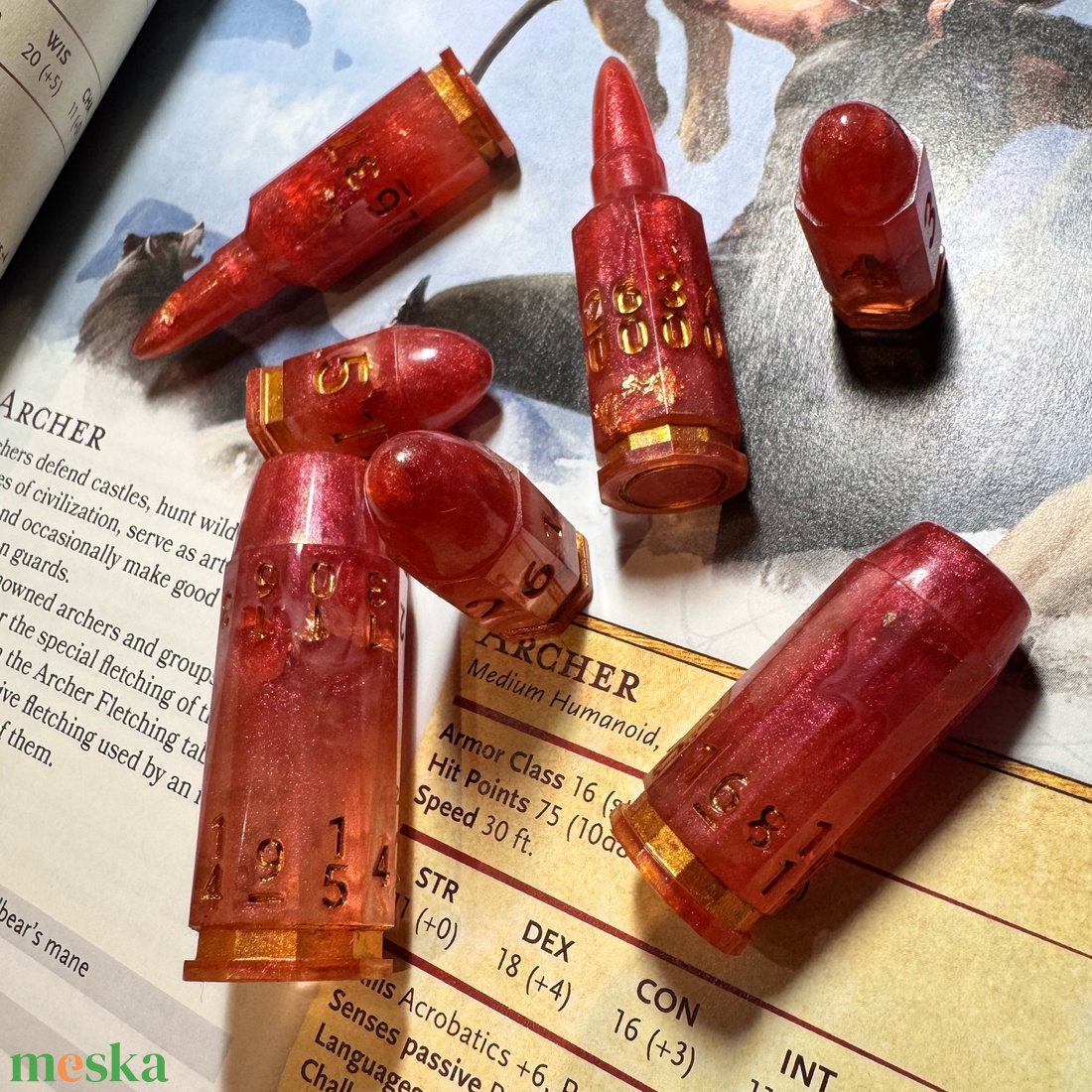 [Rage]  - �töltény kocka készlet  - játék & sport - táblajáték és kártyajáték - társasjátékok - dobókocka - Meska.hu