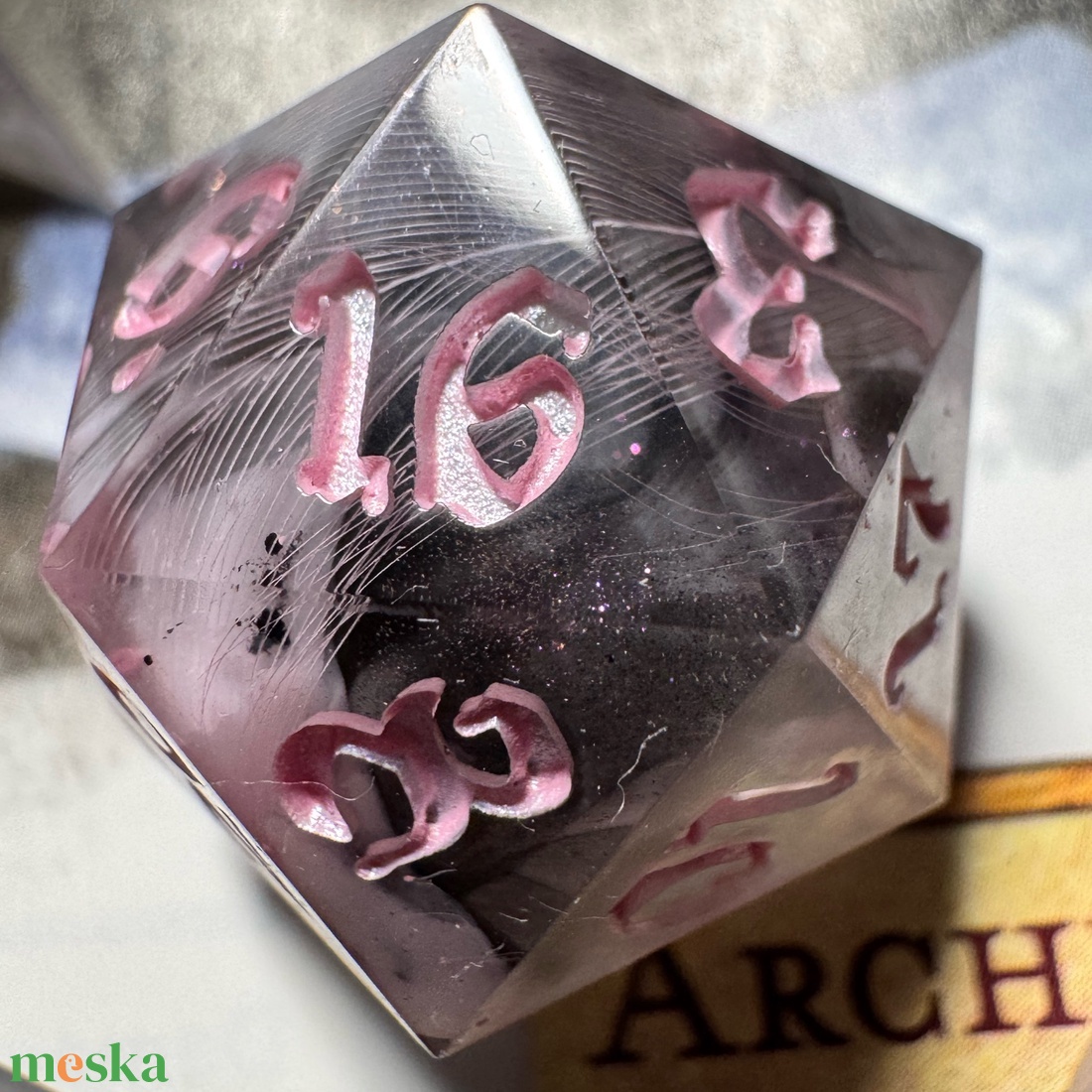 [Love Witch]  - �witchy kocka készlet  - játék & sport - táblajáték és kártyajáték - társasjátékok - dobókocka - Meska.hu