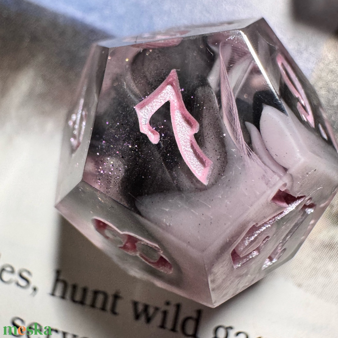 [Love Witch]  - �witchy kocka készlet  - játék & sport - táblajáték és kártyajáték - társasjátékok - dobókocka - Meska.hu