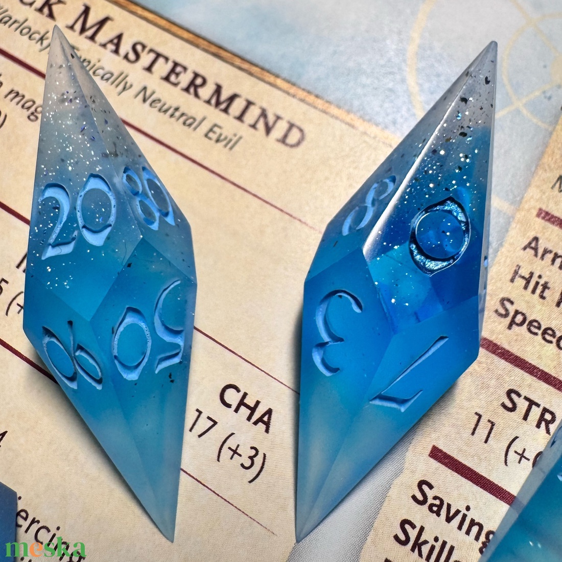 [Ice Shards]  - �szilánk kocka készlet  - játék & sport - táblajáték és kártyajáték - társasjátékok - dobókocka - Meska.hu