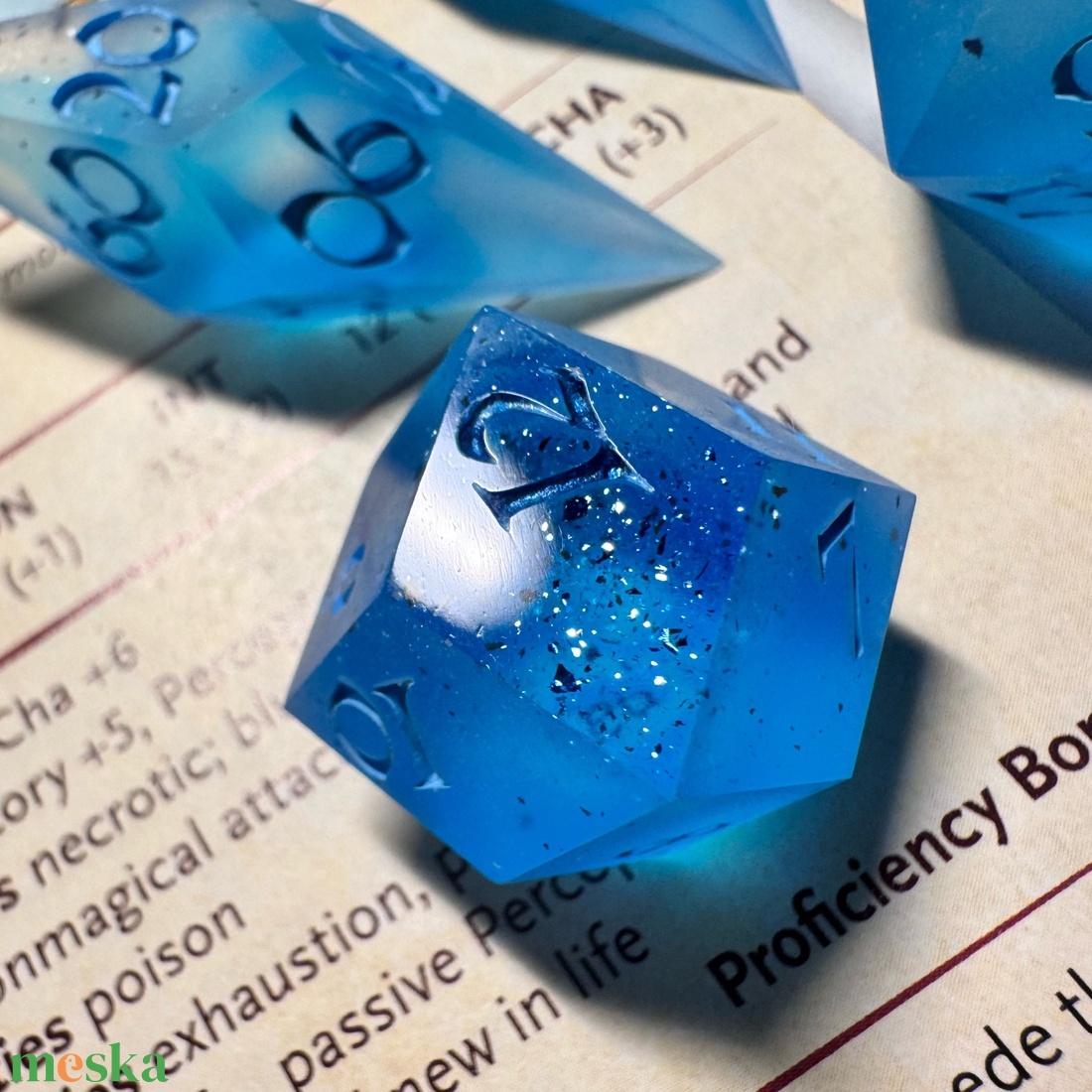 [Ice Shards]  - �szilánk kocka készlet  - játék & sport - táblajáték és kártyajáték - társasjátékok - dobókocka - Meska.hu