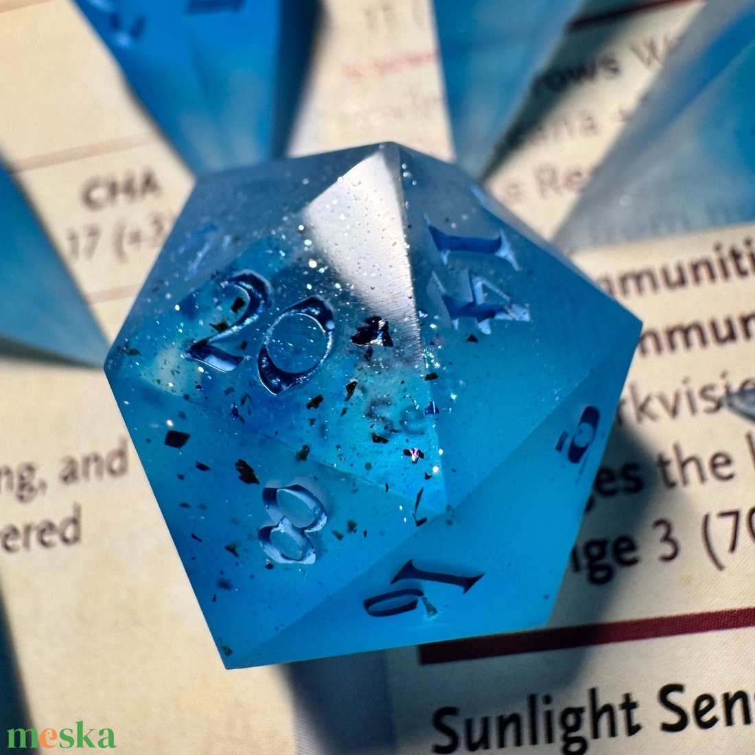 [Ice Shards]  - �szilánk kocka készlet  - játék & sport - táblajáték és kártyajáték - társasjátékok - dobókocka - Meska.hu