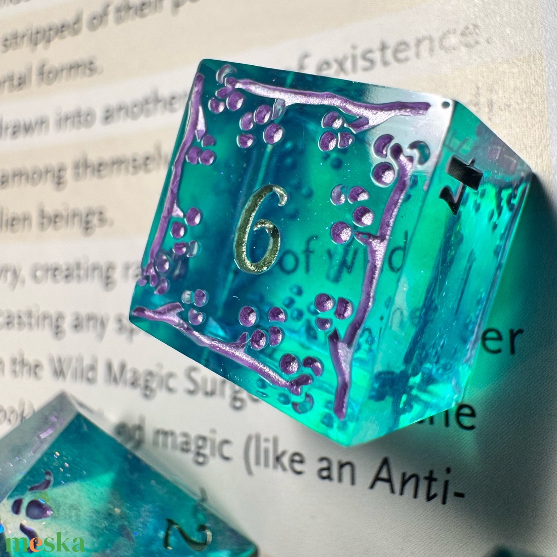 [Twilight Forest] - 7 darabos kocka készlet  - játék & sport - táblajáték és kártyajáték - társasjátékok - dobókocka - Meska.hu