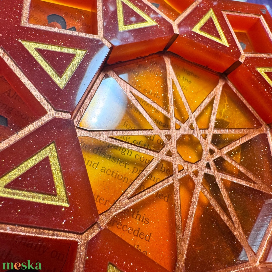 [Phoenix Flame] - Spell tracker - Dobótálca - otthon & életmód - dekoráció - asztal és polc dekoráció - asztaldísz - Meska.hu