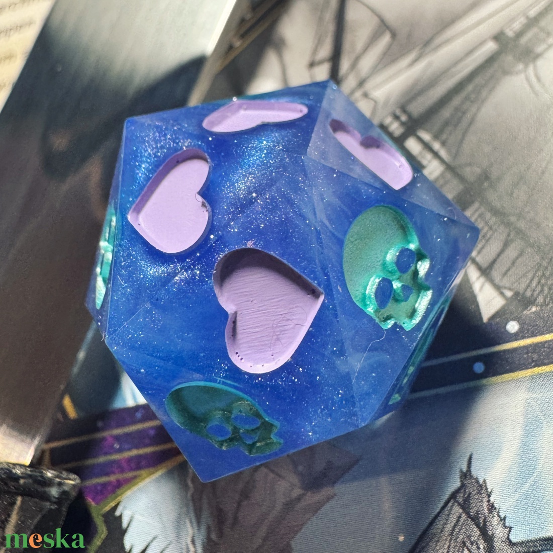 [Cosmic] - Death Save d20 - játék & sport - táblajáték és kártyajáték - társasjátékok - dobókocka - Meska.hu