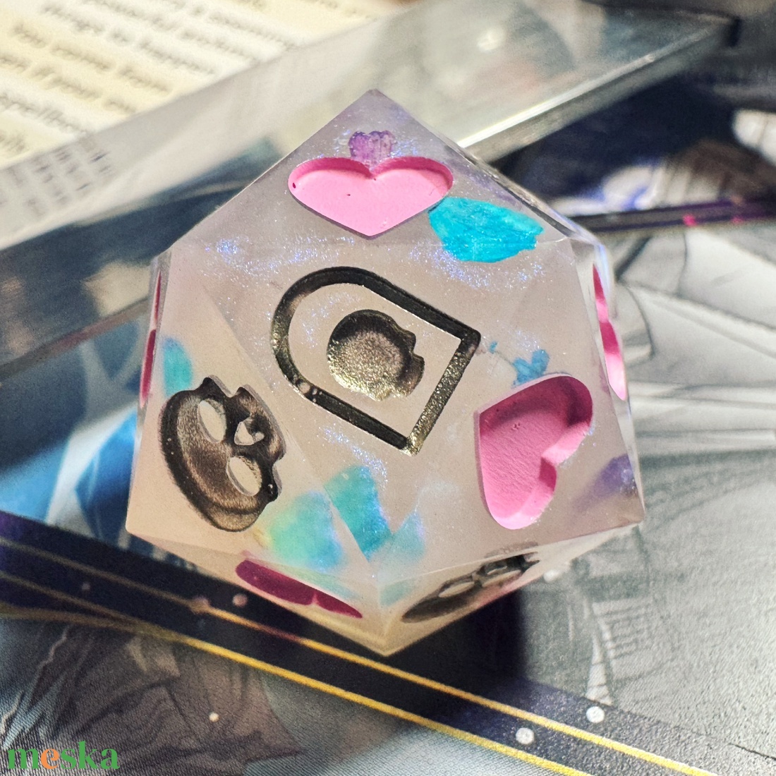 [Blizzard] - Death Save d20 - játék & sport - táblajáték és kártyajáték - társasjátékok - dobókocka - Meska.hu