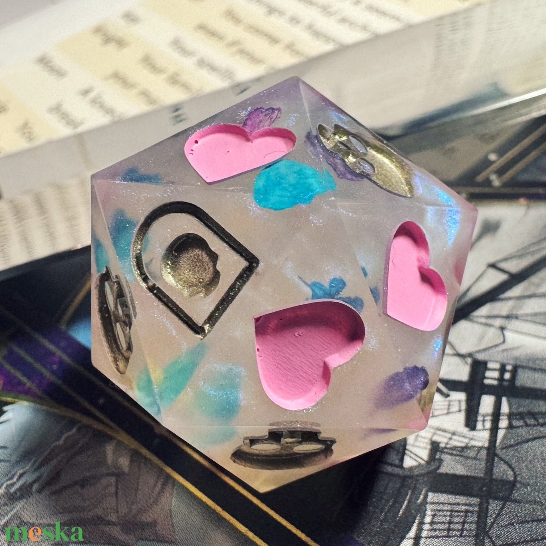 [Blizzard] - Death Save d20 - játék & sport - táblajáték és kártyajáték - társasjátékok - dobókocka - Meska.hu