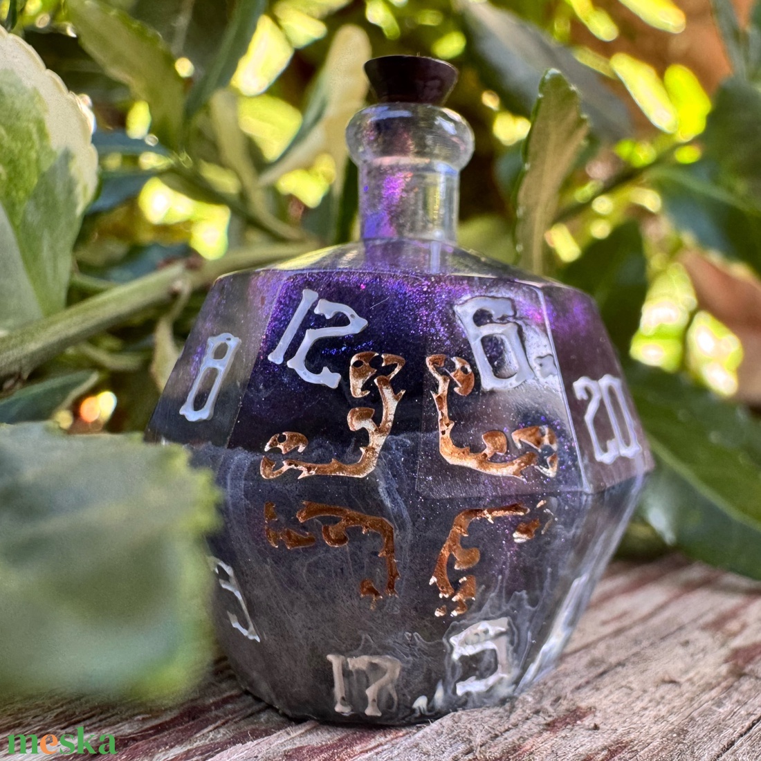 [Witch�s Bottled Stardust] d20 - játék & sport - táblajáték és kártyajáték - társasjátékok - dobókocka - Meska.hu