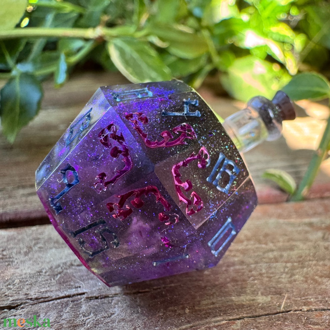[Witch�s Poisoned Stars] d20 - játék & sport - táblajáték és kártyajáték - társasjátékok - dobókocka - Meska.hu