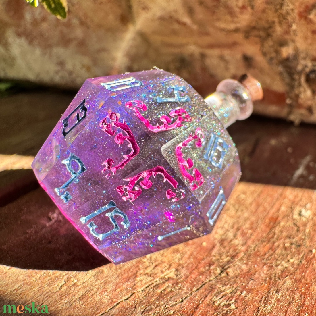 [Witch�s Poisoned Stars] d20 - játék & sport - táblajáték és kártyajáték - társasjátékok - dobókocka - Meska.hu