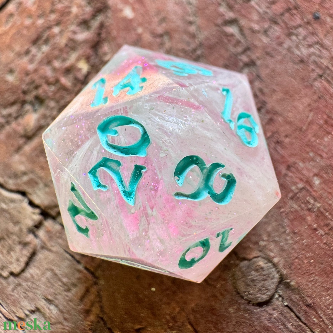 [Lovebird] - standard d20 - játék & sport - táblajáték és kártyajáték - társasjátékok - dobókocka - Meska.hu