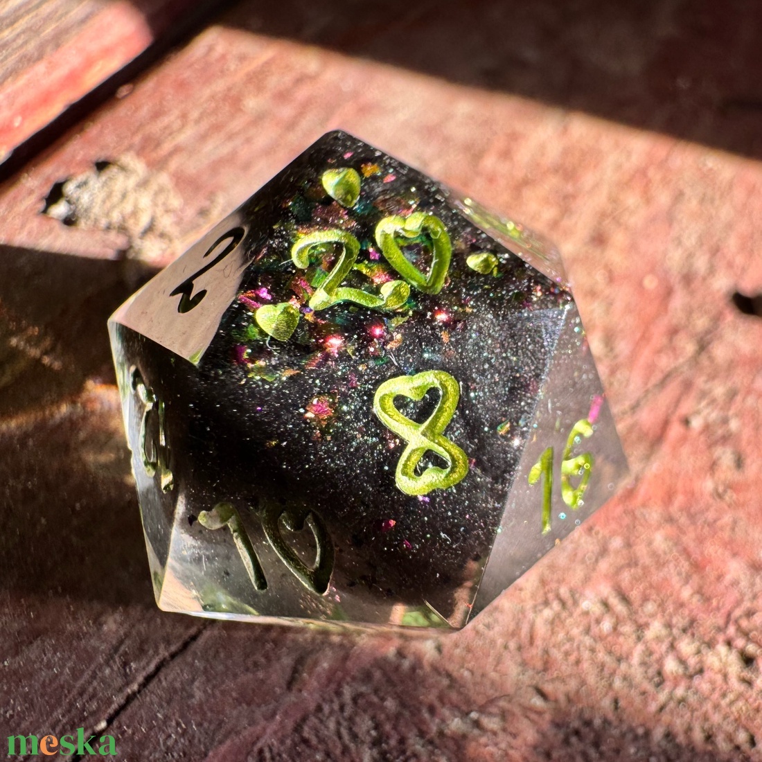 [T0xic] - standard d20 - játék & sport - táblajáték és kártyajáték - társasjátékok - dobókocka - Meska.hu
