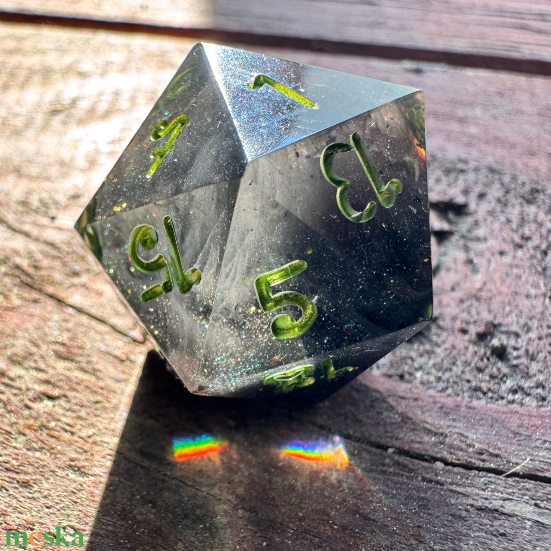 [T0xic] - standard d20 - játék & sport - táblajáték és kártyajáték - társasjátékok - dobókocka - Meska.hu