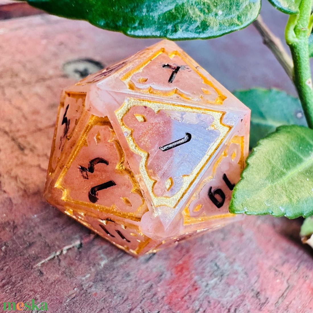[Cathedral of Gold] - single d20 - játék & sport - táblajáték és kártyajáték - társasjátékok - dobókocka - Meska.hu