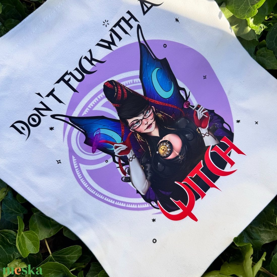 Bayonetta Tote Bag  - táska & tok - kézitáska & válltáska - nagy pakolós táska - Meska.hu