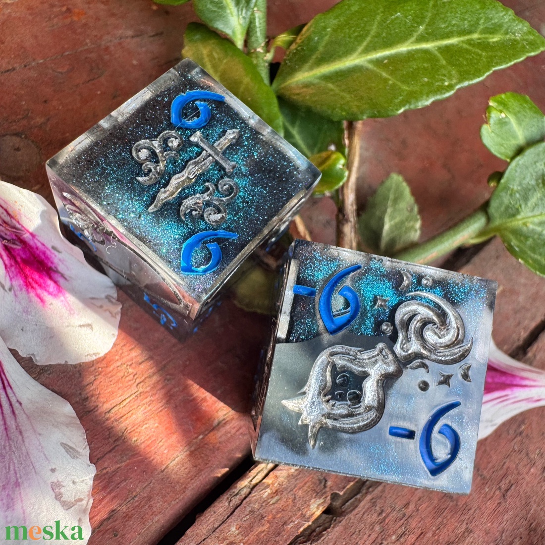 [Dimir] - MTG counter pár - játék & sport - táblajáték és kártyajáték - társasjátékok - dobókocka - Meska.hu