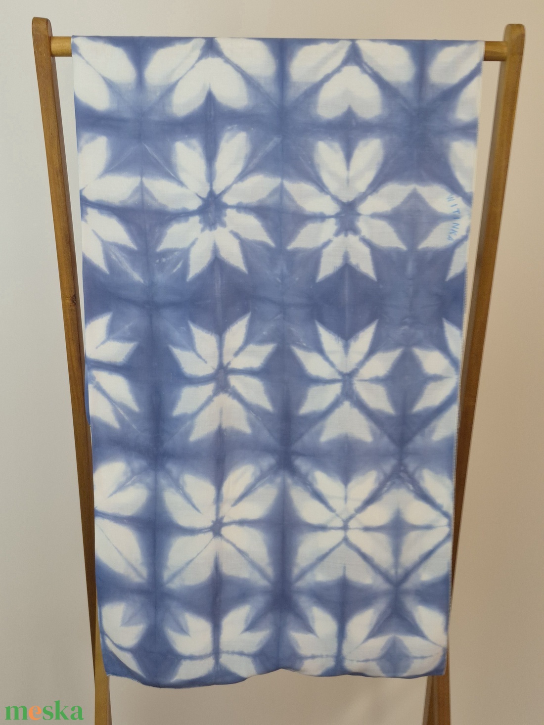 Shibori felső, bolero, fesztivál felső, strandfelső, kimonó, stóla, sál - ruha & divat - női ruha - bolero - Meska.hu