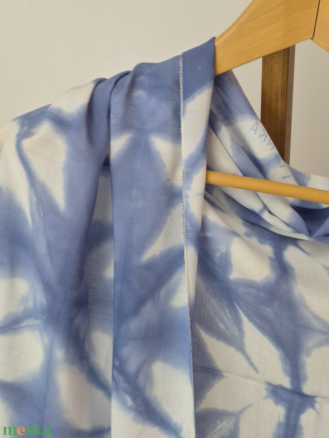Shibori felső, bolero, fesztivál felső, strandfelső, kimonó, stóla, sál - ruha & divat - női ruha - bolero - Meska.hu