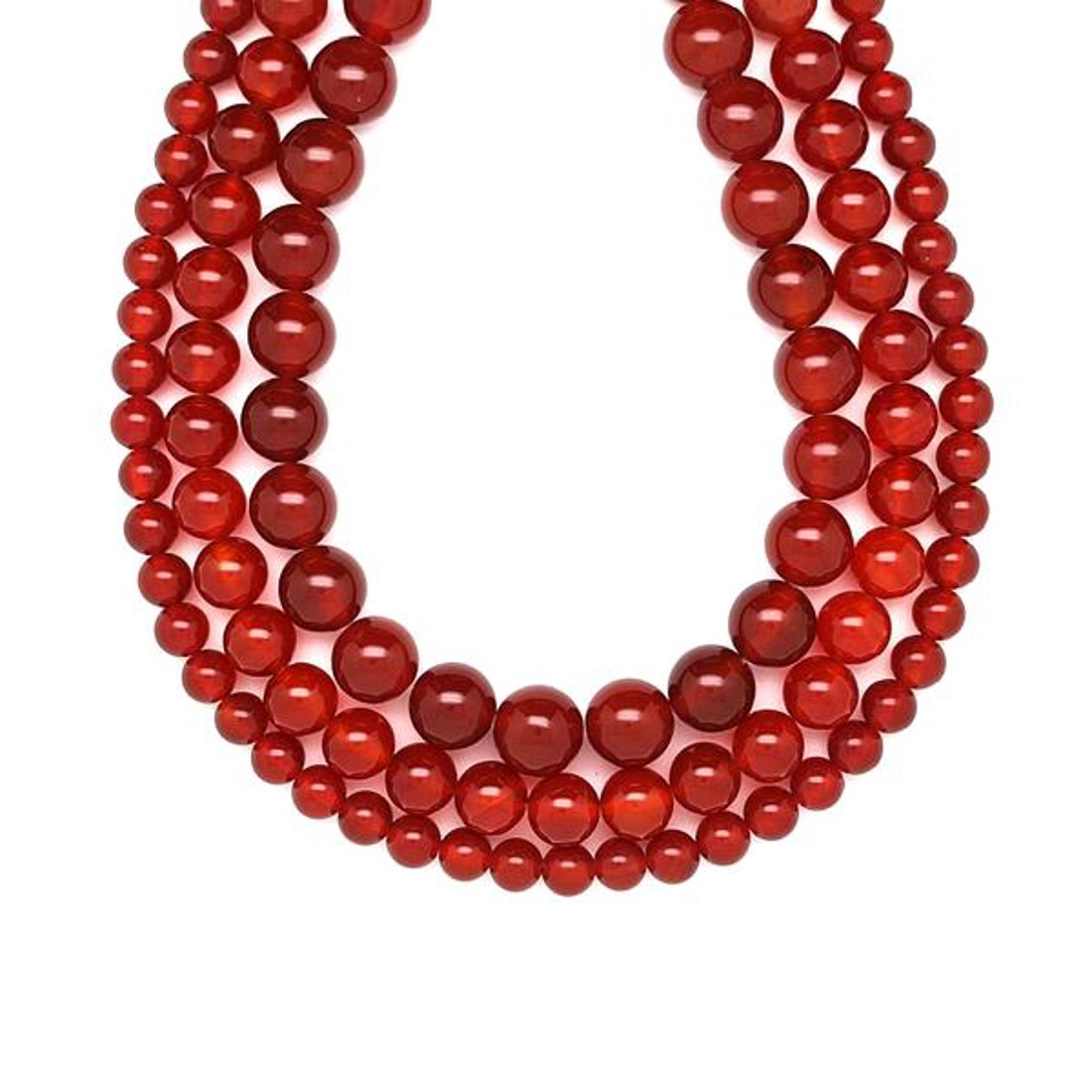 Karneol sötét golyó 10-11mm  ékszerkészítő alapanyag (füzér) - kellékek & szerszámok - ásvány alapanyag - ásványfüzér - Meska.hu