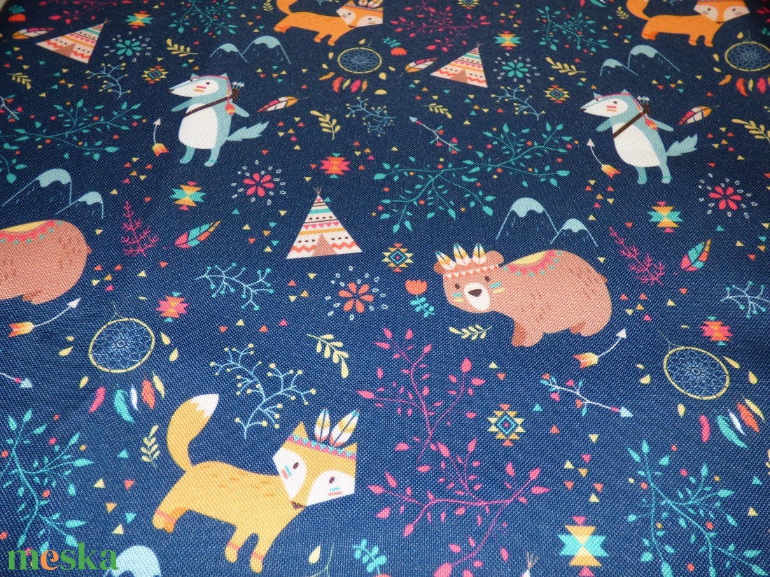 Erdei állatos vízálló szövet, gyöngyvászon - kellékek & szerszámok - méteráru - vászon - gyöngyvászon - Meska.hu