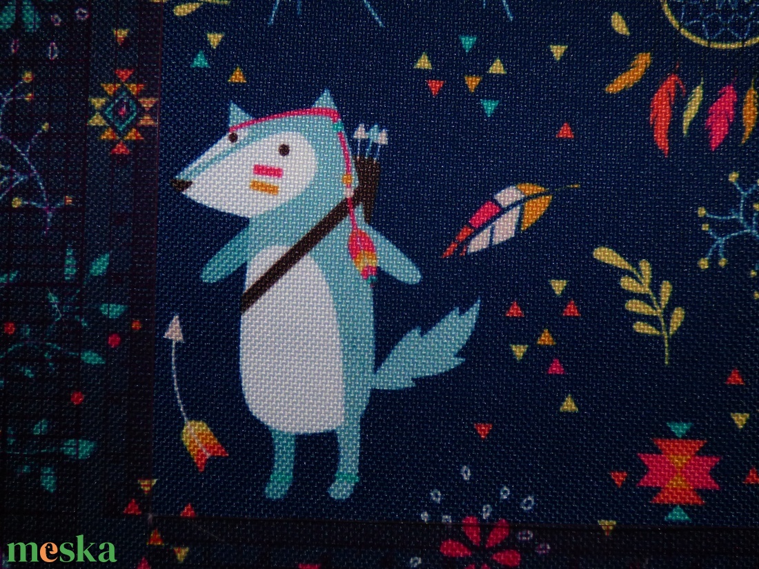 Erdei állatos vízálló szövet, gyöngyvászon - kellékek & szerszámok - méteráru - vászon - gyöngyvászon - Meska.hu