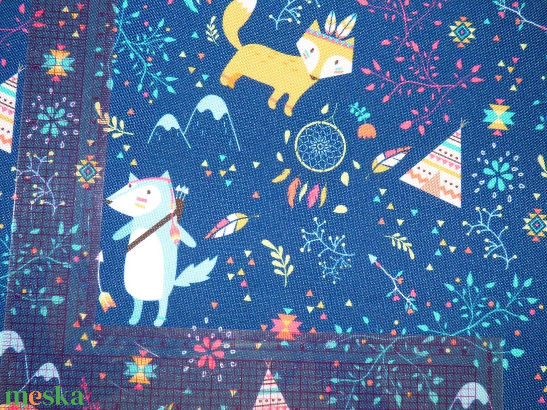 Erdei állatos vízálló szövet, gyöngyvászon - kellékek & szerszámok - méteráru - vászon - gyöngyvászon - Meska.hu