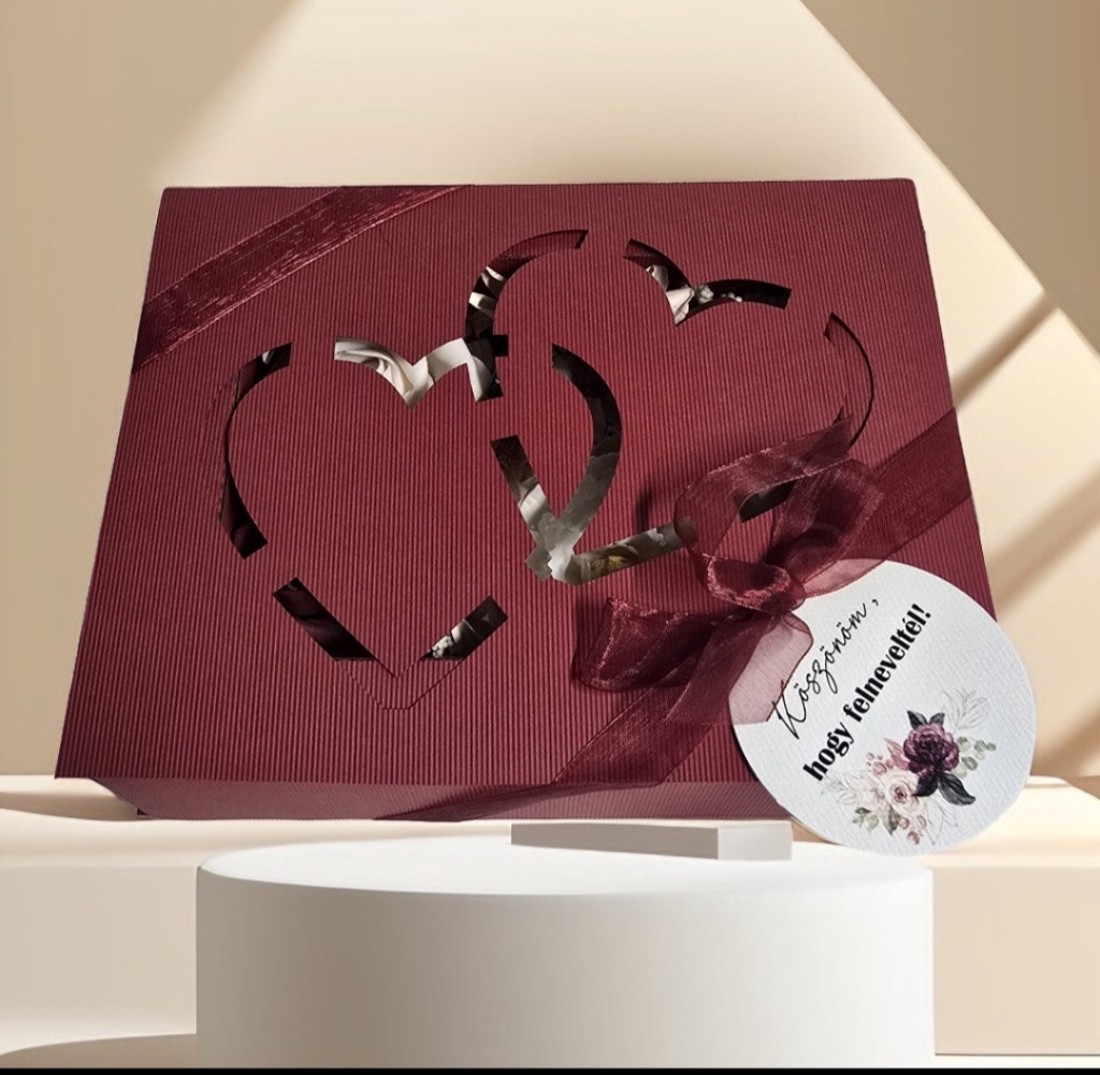 Szülőköszöntő virágbox vegyes - esküvő - emlék & ajándék - szülőköszöntő ajándék - Meska.hu