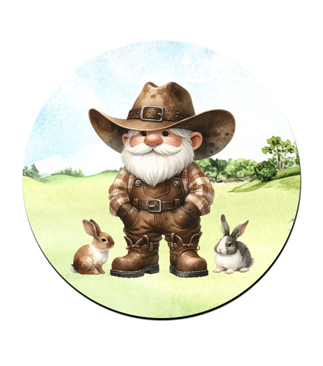 Gazda manó nyuszikkal bögre alátét -  - Meska.hu