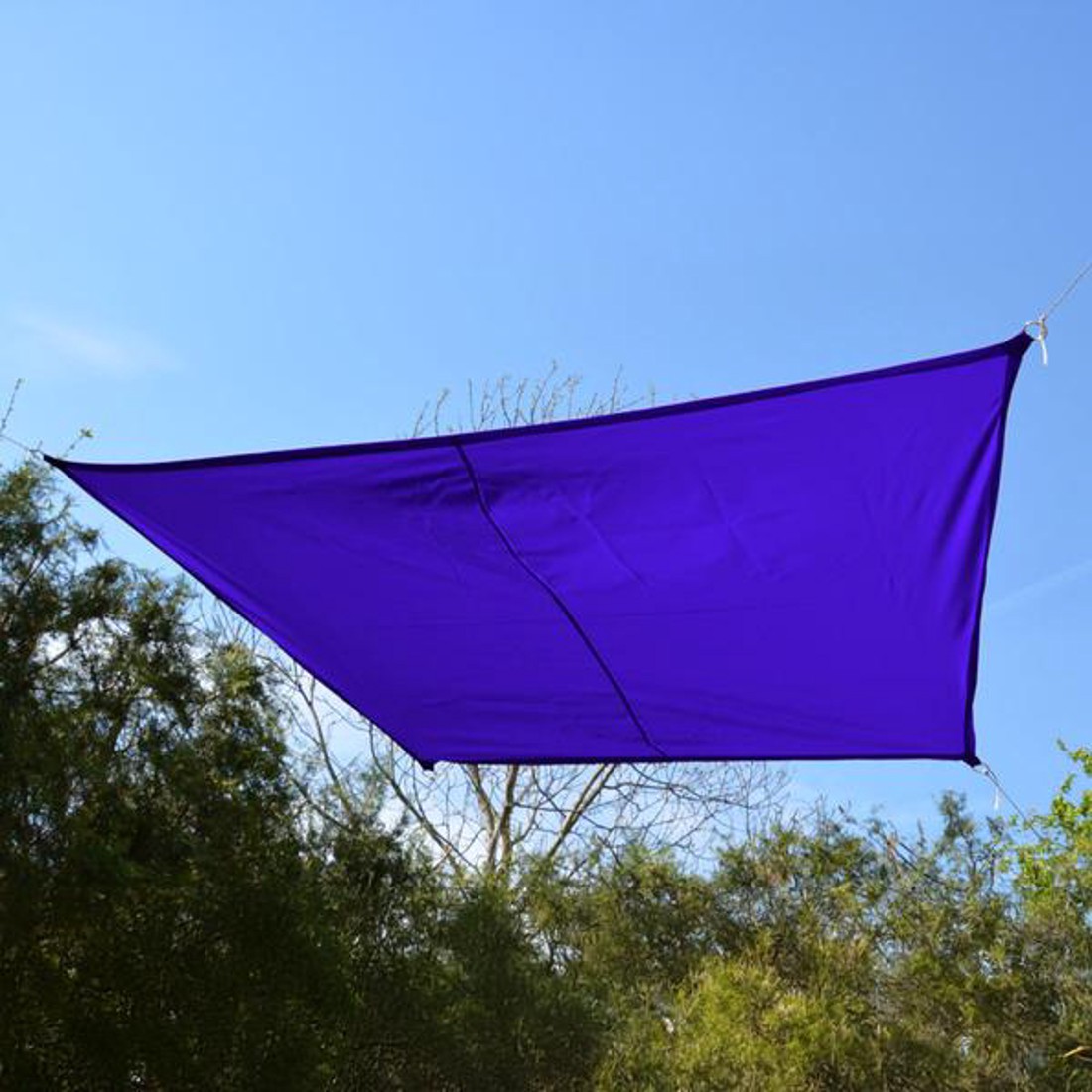 Kék Trapéz Napvitorla - otthon & életmód - ház & kert - napvitorla - Meska.hu