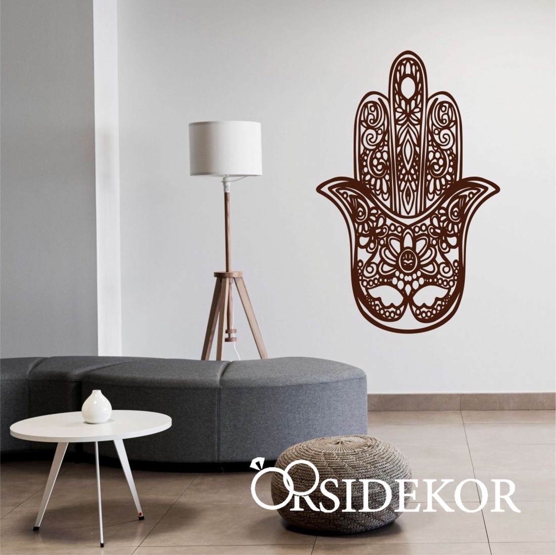 Buddha kéz faldísz-falikép fából - otthon & életmód - dekoráció - spiritualitás - mandala - Meska.hu