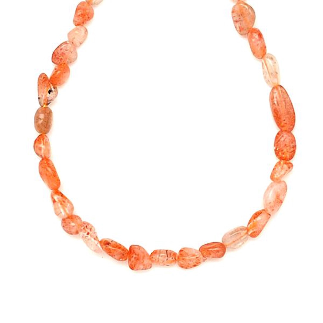 Napkő pebble 5-9mm  ékszerkészítő alapanyag (füzér) - kellékek & szerszámok - ásvány alapanyag - ásványfüzér - Meska.hu