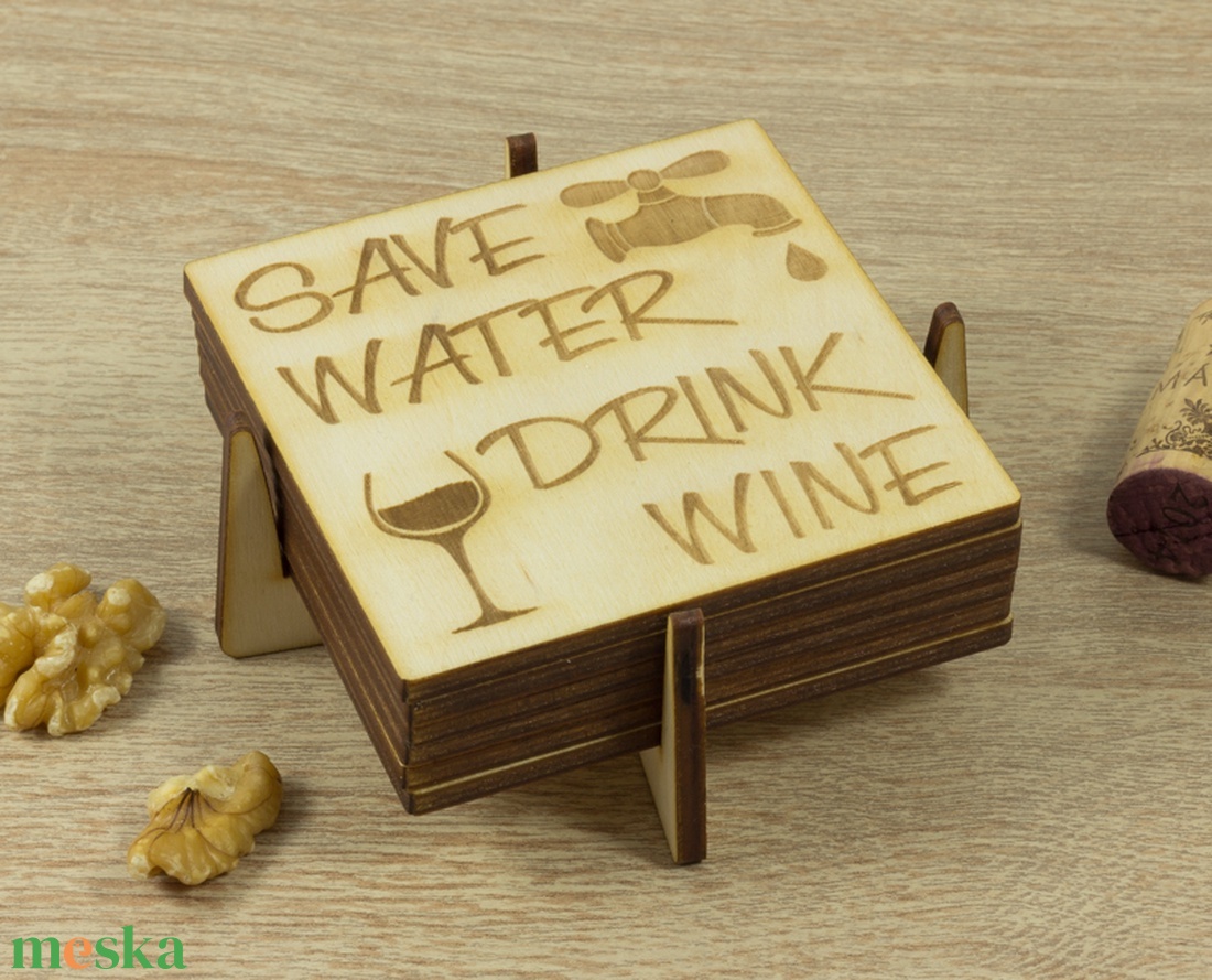 Save water drink wine lézervágott fa poháralátét szett - Séfnek - Boros - Konyhába - Apának - Lakodalomra - - Meska.hu Save water drink wine lézervágott fa poháralátét szett - Séfnek - Boros - Konyhába - Apának - Lakodalomra - - Meska.hu